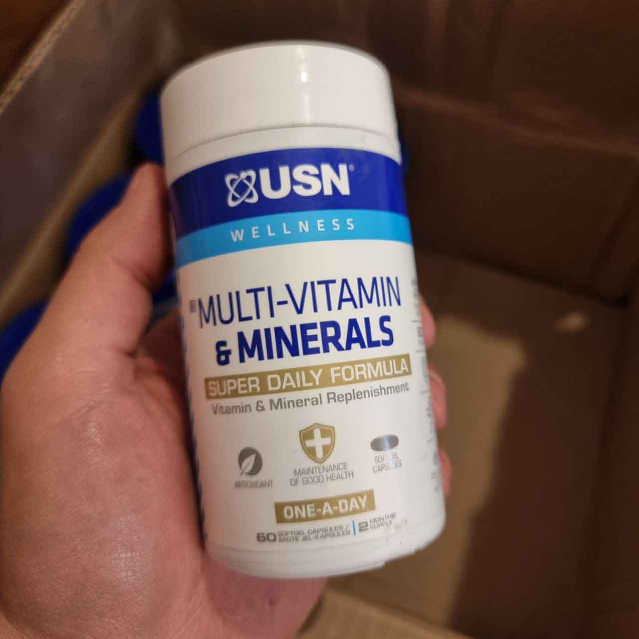 مولتی ویتامین و مینرال یو اس ان 60 عددی سوپر دیلی عکس 2