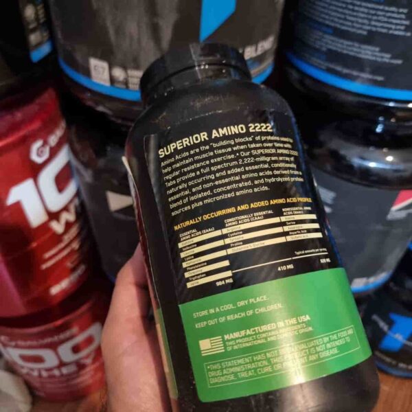 آمینو 2222 اپتیموم نوتریشن عکس 3