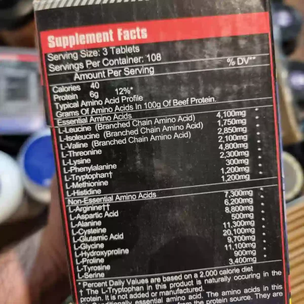 آمینو چیکن مگا اسپرت 325 عددی