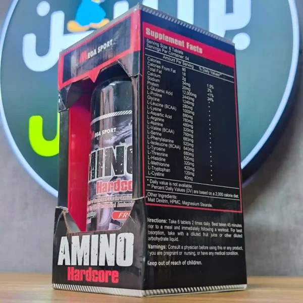 آمینو هاردکور مگا اسپرت 325 عددی