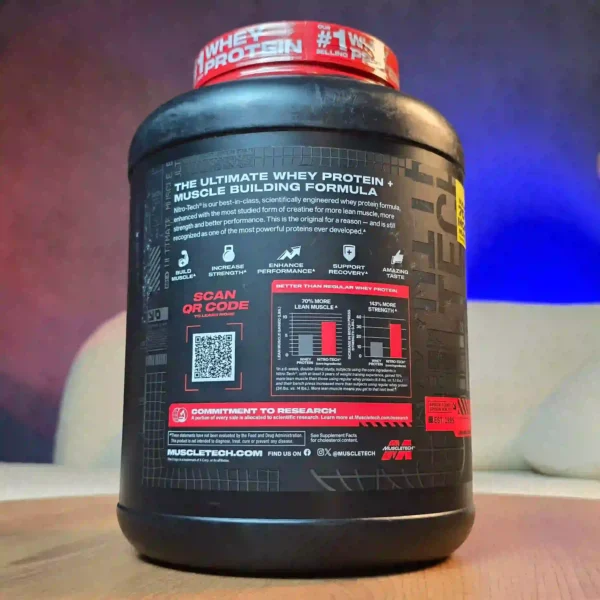 پروتئین نیتروتک ماسل تک طرح جدید 1.8 کیلو