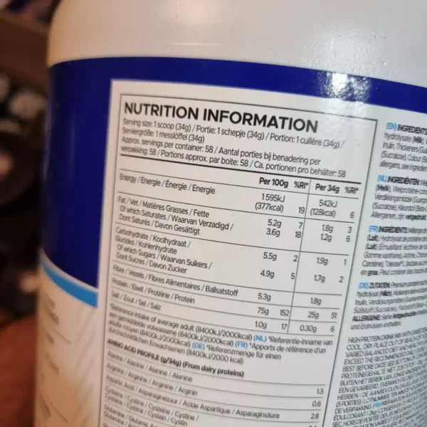 پروتئین وی بلو لب وی اس ان 1.8 کیلویی