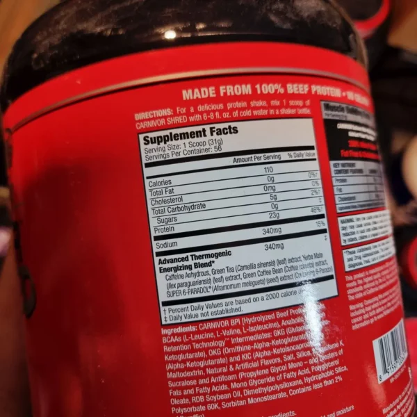 پروتئین بیف کارنیور شرد ماسل مدز 1.8 کیلو